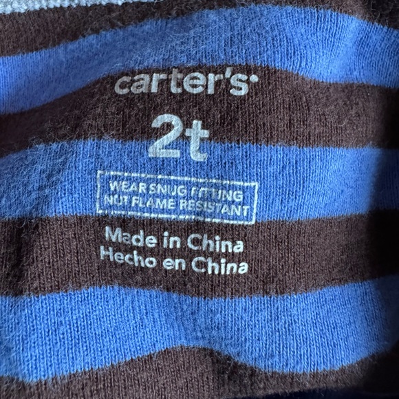 Carter’s Open Foot Snug-fitting Cotton Pajama 🐒 - Picture 4 of 4